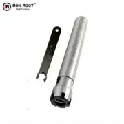1P C10-ER8M-150L Collet Chuck Holder CNC Extension Rod Straight Shank+1P Wrench