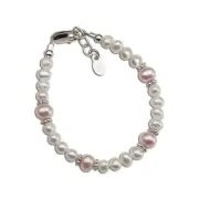 Cherished Moments Addie Pearl Sterling Silver Bracelet