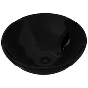 Ceramic Bathroom Sink Basin Black Round Bathroom Sinks
