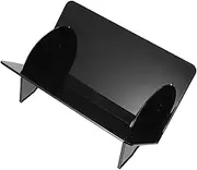 CHILDWEET Vinyl Record Storage Rack CD and Album Holder Modern Desktop Book Display Easy to Clean and Maintain Stylish Storage for Music Lovers and Collectors