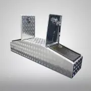 1770 x 400 x 400 mm Aluminium Ute Gullwing Toolbox Tool Box Cabinet