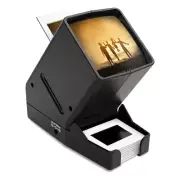 35mm Slide Viewer, 3X Magnification, USB Powered/Battery Operation-for 35mm3537