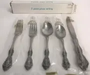 NEW Oneida Michelangelo Heirloom 5-Piece Place Setting Stainless Original Box B