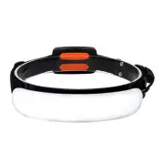 COB Headlamp Portable Headlight with Battery Flashlight USB Rechargeable9802