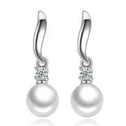 3PCS Silver plating Jewelry Woman Fashion Earrings Retro Long Tassel Earrings