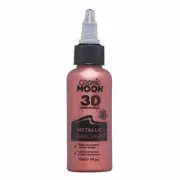 Cosmic Moon - Metallic 3D Fabric Paint - 30ml - Red - Textile paint for clothes,