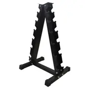 6 Pair A-Shape Dumbbell Rack - Home Gym Dumbbell Weight Storage Tree