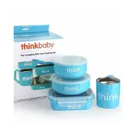 在飛比找PChome24h購物優惠-【thinkbaby】雙層隔熱304不鏽鋼兒童環保餐具組