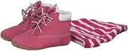 [Timberland] Infant Beanie and Crib Bootie Baby Shoes 2 M US Infant Pink
