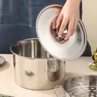 Stainless Steel Slotted Spoon Fine Mesh Colander Food Strainer Spoon