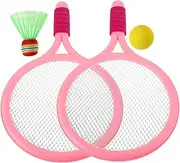 FOYTOKI Attractive Boy Girl's Badminton Set Tennis Racket Toy Badminton Rackets for Boys and Girls Stimulate Playtime Fun