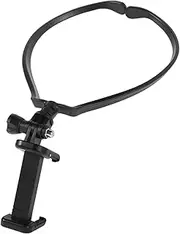 Ergonomic Lazy Phone Holder Universal Mobile Stand Flexible Bracket Neck Mount Phone Holder for Hands- Use for Cooking Riding