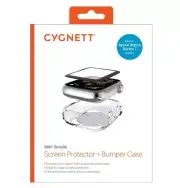 Cygnett 360 Bundle Screen Protector / Bumper Case Apple Watch Series 7/8/9 41mm