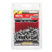 Buildex Metal C3 Smooth Top Tek Screws 10g x 16mm Bx150