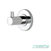 Master Rail Round Robe / Coat Hook Chrome Commercial