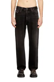 [Diesel] Diesel - Regular Jeans - 2024 D-Macs - Jeans - Man - Black 30 Black