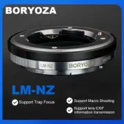BORYOZA LM-NZ Macro Close-up Lens Mount Adapter Ring for Leica M Lens to Nikon Z