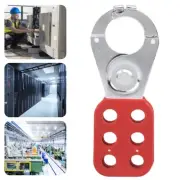 Galvanized Cover Lockout Hasp with 6 Padlock Capacity for Safety Management