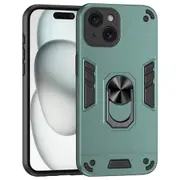 For Iphone 15 Plus Kickstand Case Tpu+Pc Cover Support ic Car Mount