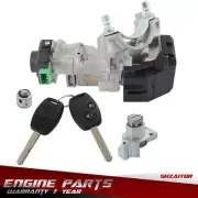 Ignition & Door Lock Cylinder Switch Assembly Set 2 Remote Keys For Crv 07-11
