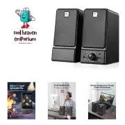 OROW USB Computer Speakers,Hi-Fi Stereo External Speakers for PC,16W Desktop ...
