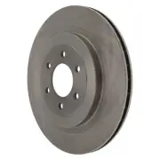 Rear Brake Rotor For 1992-2002 Dodge Viper 5 Lug Holes W/o Cryo Treating Plain