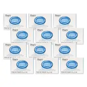 12x Pears Pure & Gentle 125g Transparent Bar Soap w/ Mint Extracts Bath Cleanser