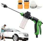 High Pressure Cleaner | High Pressure Garden Hose Sprayer,Multifunctional Rotatable Cleaning Accessories Tools for Cleaning Fences Boat Patio Decks Outdoor Vehicle Walls Driveway