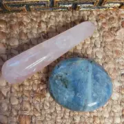 Rose Quartz & Labradorite Gemstone 196 gms (GEM112)