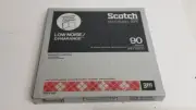 Scotch 212 Reel to Reel Magnetic Recording Tape 90 Minute Low Noise