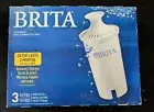 Brita 3 Pack Standard Filter Replacement For Brita Water Pitchers Dispensers