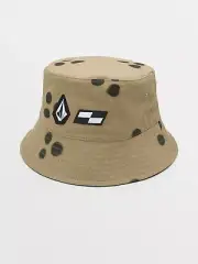 Brand New Volcom x Schroff Reversible Bucket Hat Khaki