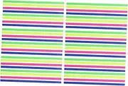 DOITOOL 6 Sets Removable Highlighter Tape Transparent Sticky Page Markers for Annotating Books Self Adhesive Highlight Strips for Students and Teachers for Office and Study