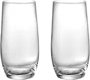 2pcs Highball Glasses Multi-Function Drinking Glass Convenient for Juice Cold Drinks