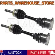 Left + Right CV Joint Drive Shafts Fit Nissan Navara D22 ZD30 3.0L DX ST-R 01-08 (for: Nissan)