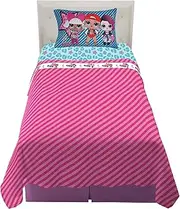 Franco Kids Bedding Super Soft Sheet Set, Twin, L.O.L. Surprise