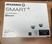 4 Pack SYLVANIA Bluetooth Mesh LED Smart Light Bulb One Touch Set Up BR30 65W
