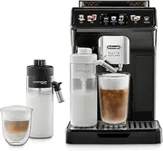 [De'Longhi] Eletta Explore Perfetto Automatic Coffee Machine with Cold and Hot Automatic Milk Frothing, LatteCrema System, Hot and Iced Coffee Recipes, 3.5'' TFT Display Menu, ECAM450.55.G, Black