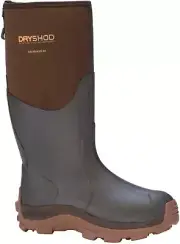 Dryshod Haymaker Hi Farm Boot - Men's, Brown/Peanut, 16, HAY-MH-BR-016