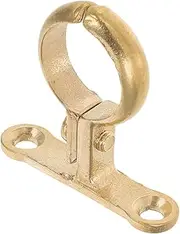 Brass Pipe Clamp Durable Wall Mounted Pipe Support Bracket for Hoses Tubing Wire Cords Easy Installation Tension Clip for Secure Fixation Strong Hold
