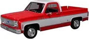 Kyosho MS31467RW Maisto 1/18 1974 Chevrolet C10 Cheyenne Super Pickup Red/White Finished Product