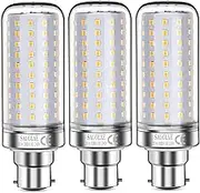 SAUGLAE 26W LED Light Bulbs, 200W Incandescent Bulbs Equivalent, B22d Bayonet Cap, 3000Lm, 3000K Warm White, Pack of 3