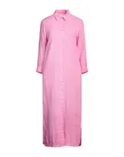 [120 LINO] 120% LINO Midi dresses - Item 15430268