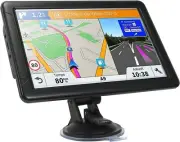 9-Inch Touchscreen GPS Navigator for Car, Truck & RV - Lifetime Maps Included