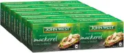 Wild Scottish Mackerel Fillets in Brine 12 X 125 G