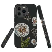 For Apple iPhone 13 Pro Max Case, Armour Back Cover, Dandelion Flowers