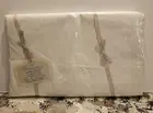 Wamsutta Vintage White KING FLAT SHEET Supercale Easy-Care No Iron 200 Thread
