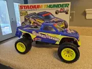 Vintage Tamiya Stadium Thunder 1/10 Scale 58524 w/ Trinity Motor/ Upgrades.