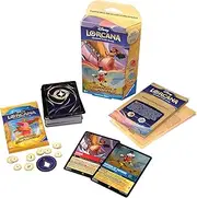 Disney Lorcana TCG: in Terra d'Ink Starter Deck Ruby & Sapphire, Age 8+