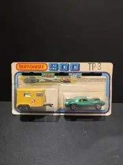 Matchbox 900 TP-3 with 1972 Metallic Green AMX Javelin Mint Condition